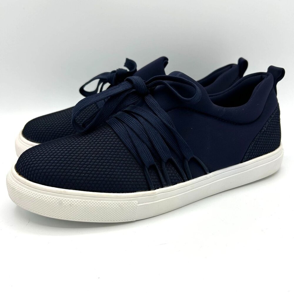 Bonnibel Womens Navy Slip-On Sneakers Size 7.5  Casual Comfort & Style - Picture 11 of 11